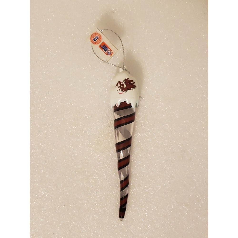 South Carolina Gamecocks Christmas Ornament Icicle